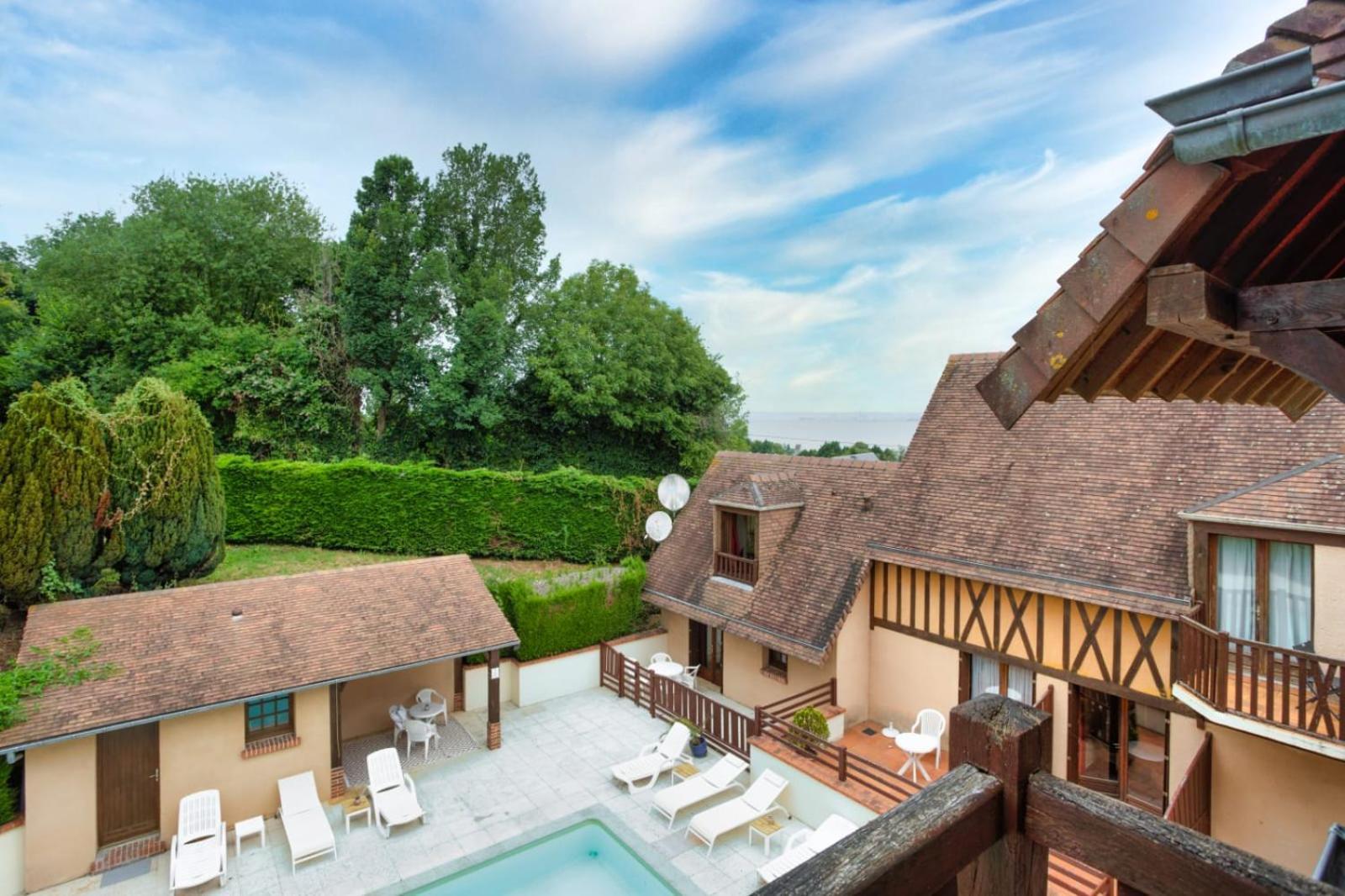 Hotel Le Romantica Pennedepie Buitenkant foto